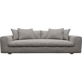 Tully Boucle Pumice Sofa - 3.5 Seater