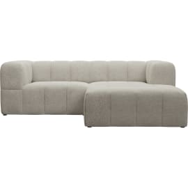Lucello Noa Desert Modular Sofa with Ottoman - 3 Piece