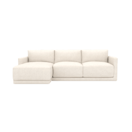 Haven Noa Fog 3 Seater Chaise Sofa Left Facing
