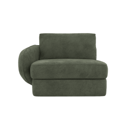 Esme Muse Forest Left Arm Facing Chair Module