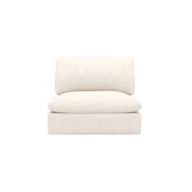 Willow Noa Fog Armless Sofa Module