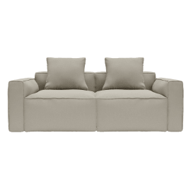Riley Apt Plaza Natural Sofa - 2 Seater