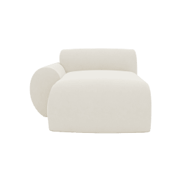 Malmo Muse Flax Chaise Left Arm Facing Sofa Module