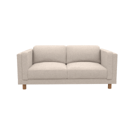 Hayes Boucle Pumice Sofa - 3 Seater