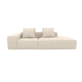 Riley Tribute Shell 3 Seater Terminal Right Modular Sofa