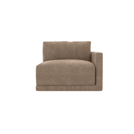 Haven Tribute Walnut Right Arm Facing Sofa Module