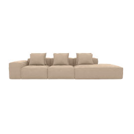 Modular Sofa Right Terminal - 4 Seater