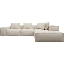 Riley Santa Fe Sand Modular Sofa - 5 Seater Right Terminal
