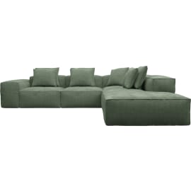 Riley Tribute Dark Jade Modular Sofa - 5 Seater Right Terminal