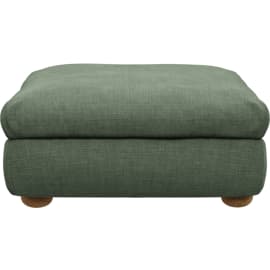 Tully Tribute Dark Jade Ottoman