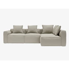 Riley Apt Plaza Natural Corner Sofa - 4 Seater RAF Terminal