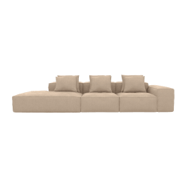 Modular Sofa Left Terminal - 4 Seater