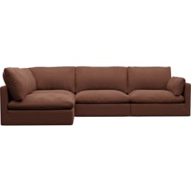 Willow Muse Rust Corner Sofa - 4 Seater LAF Terminal