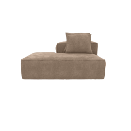 Riley Tribute Walnut Terminal Left Sofa Module
