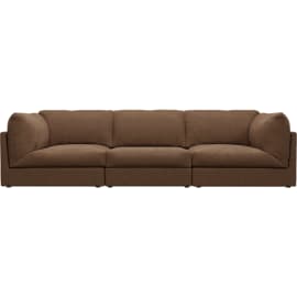 Finley Tribute Chestnut Modular Sofa - 3 Seater