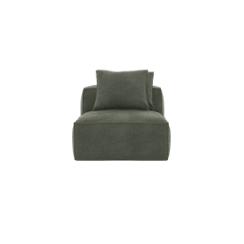 Riley Tribute Dark Jade Armless Sofa Module
