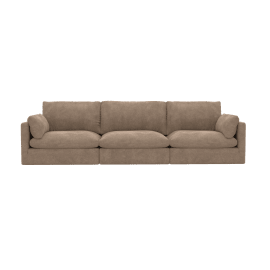 Willow Tribute Walnut Modular Sofa - 3 Seater