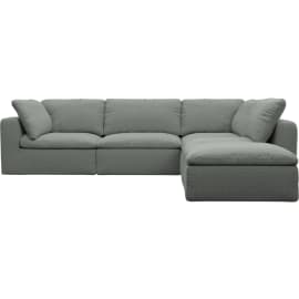 Cloud Deep Tribute Storm Modular Sofa - 5 Piece