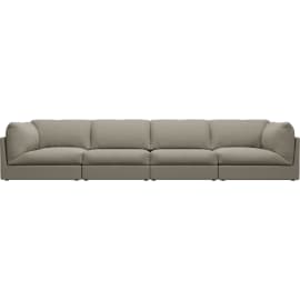 Finley Plaza Natural Modular Sofa - 4 Seater