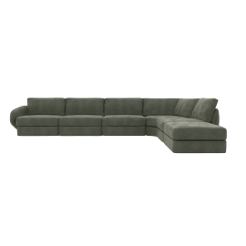 Esme Tribute Dark Jade Sofa - 6 Seater RAF Terminal