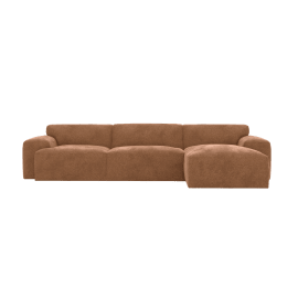Modular Chaise Sofa Right Facing - 3 Seater