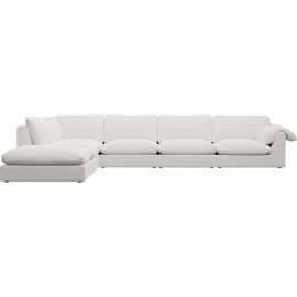 Ludlow Noa Fog Sofa - 6 Seater LAF Terminal
