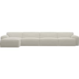 Copenhagen Toorak Pearl Sofa - 4 Seater LAF Chaise