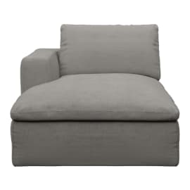 Cloud Deep Chaise Left Module Isla Soft Grey