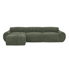 Sofa with Ottoman - 3 Seater