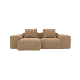 Riley Avon Honey 2 Seater Modular Chaise Sofa
