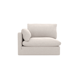 Willow Toorak Pearl 1 Seat Left Arm Facing Sofa Module