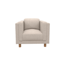 Hayes Boucle Pumice Armchair