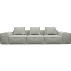 Riley Toorak Pebble Modular Sofa - 3 Seater