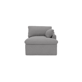 Retreat View Steel Chaise Sofa Right Arm Facing