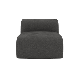 Malmo California Charcoal Armless Module