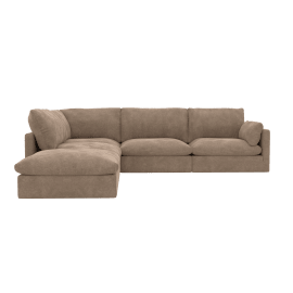 Willow Tribute Walnut Modular Sofa - 5 Seater LAF Terminal