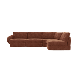 Esme Muse Rust Sofa - 4 Seater RAF Terminal
