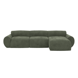 Chaise Sofa Right Facing - 3 Seater