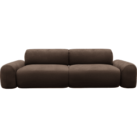 Beckett Muse Chocolate Modular Sofa - 2 Seater