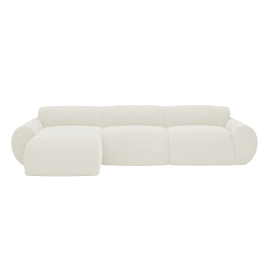 Malmo Tribute Shell Chaise Left Arm Facing Sofa - 3 Seater