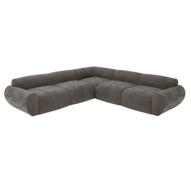 Malmo Muse Mink Corner Sofa - 5 Seater