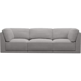 Emily Modular Sofa View Steel - 3 Piece