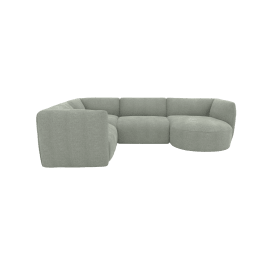 Corner Modular Sofa with Chaise RAF - 4 Seater