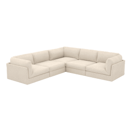 Finley Tribute Shell Corner Sofa - 5 Seater