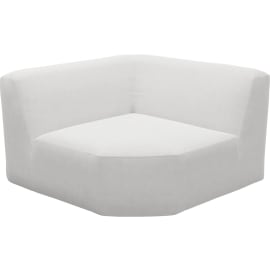 Copenhagen Muse Frost Wedge Corner Chair Sofa Module