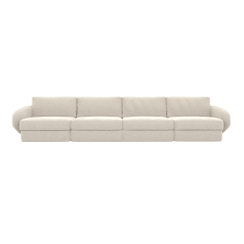 Esme Avon Mineral Sofa - 4 Seater