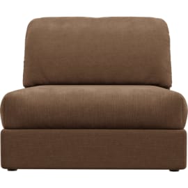 Finley Tribute Chestnut Armless Sofa Chair Module