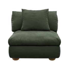 Tully Muse Forest Armless Sofa Chair Module