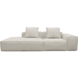 Riley Toorak Pearl Modular Sofa - 1x Arm, 1x Armless, 1x Left Terminal