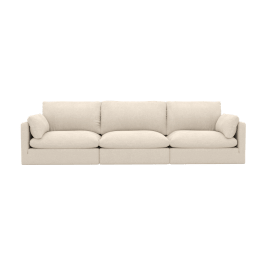 Willow Tribute Shell Modular Sofa - 3 Seater